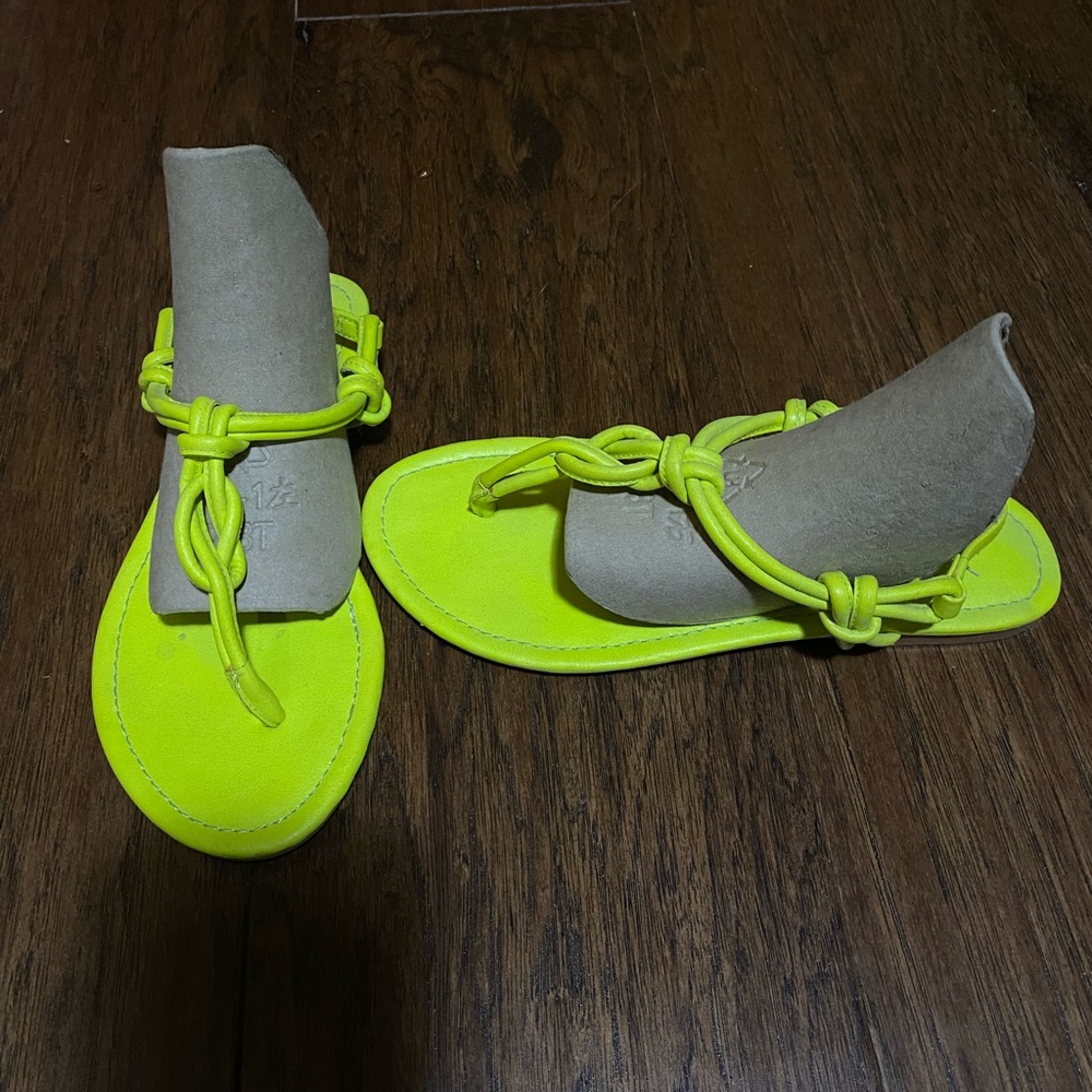 Colin Stuart Yellow Sandals
